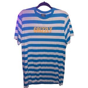 Grizzly Griptape blue shirt XL